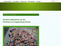 kappenberg-schule.de Webseite Vorschau