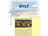 sylt-hotels.com Webseite Vorschau