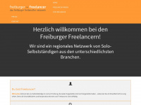 freiburger-freelancer.de Webseite Vorschau