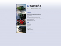 cb-automotive.de Webseite Vorschau