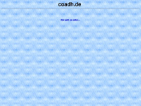 coadh.de Webseite Vorschau