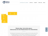 data-professional.de Webseite Vorschau