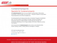 containertransporte-berlin.de Webseite Vorschau