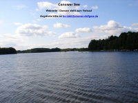 canower-see.de Webseite Vorschau