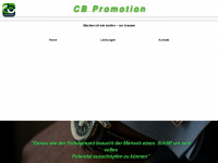 cb-promotion.de Webseite Vorschau