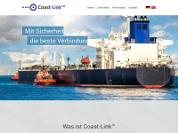 coast-link.de Webseite Vorschau