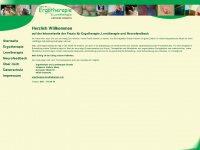 chemnitz-ergotherapie.de Webseite Vorschau