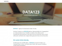 data123.de Webseite Vorschau