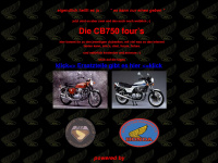 cb750.de Webseite Vorschau