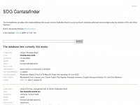 cantatafinder.com Webseite Vorschau