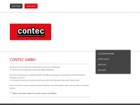 contec-kabeltechnik.de Webseite Vorschau