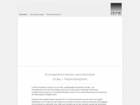 contec-projektbau.de Webseite Vorschau