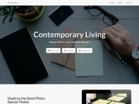 contemporary-living.de Webseite Vorschau