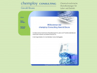 chemploy.de Webseite Vorschau