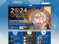 canton.edu Webseite Vorschau
