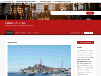croatia-blog.de Webseite Vorschau