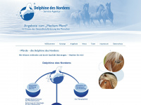 delphine-des-nordens.de Webseite Vorschau