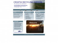 croatiarecyclingsystems.eu Webseite Vorschau