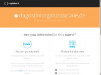 dagostiniorganizzazione.de Webseite Vorschau