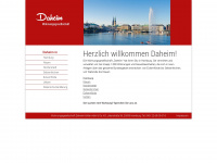 daheim-hamburg.de Webseite Vorschau