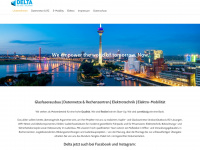 delta-solutions.de Webseite Vorschau