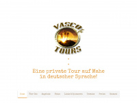 vascotours.com Webseite Vorschau