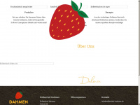 dahmen-erdbeeren.de Webseite Vorschau