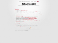johanneslink.net Webseite Vorschau