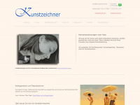 portrait-portraitzeichnungen.de Webseite Vorschau