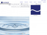 nawa.com Webseite Vorschau