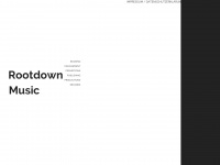 rootdown-music.com Webseite Vorschau
