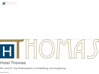 hotelthomas.eu Webseite Vorschau