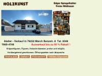 holzkunst-spiegelhalter.de Webseite Vorschau