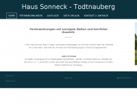 sonneck-todtnauberg.de Webseite Vorschau