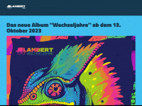 lambert-band.de Webseite Vorschau