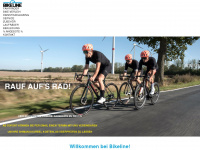 bikeline.net Webseite Vorschau