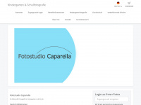 caparella.de Webseite Vorschau