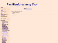 cron-home.de Webseite Vorschau