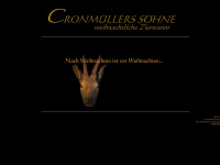 cronmuellers-soehne.de Webseite Vorschau