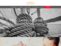 caperium.de Webseite Vorschau