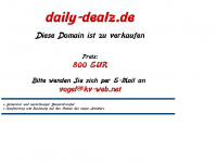 daily-dealz.de Webseite Vorschau
