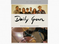 daily-groove.com Webseite Vorschau