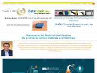 datatronic.eu Webseite Vorschau