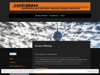 contrabass.biz Webseite Vorschau