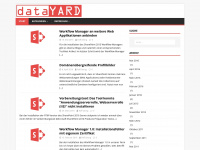 datayard.de Webseite Vorschau