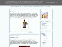 cocktails-and-spirits.blogspot.com Webseite Vorschau