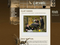 claphands.de Webseite Vorschau