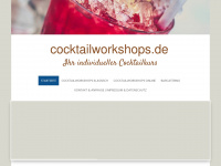 cocktailworkshops.de Webseite Vorschau