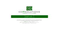 ccitsolutions.de Webseite Vorschau