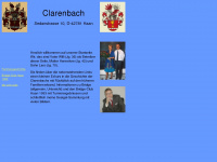 clarenbach.org Webseite Vorschau